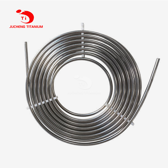 custom titanium tube coil